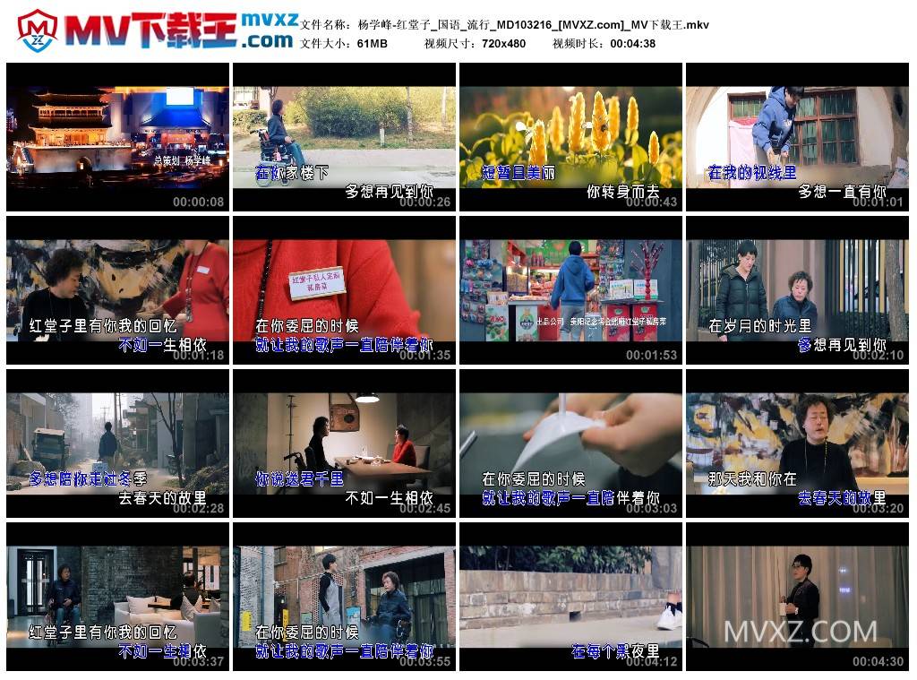 杨学峰-红堂子_国语_流行_MD103216